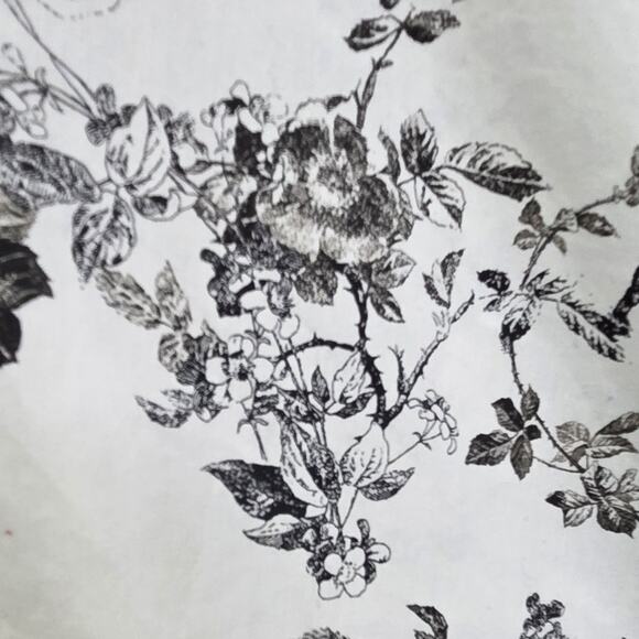 Foxcroft Wrinkle Free Fit Top Womens SZ 18W Floral Button Blouse Preppy Office - Picture 4 of 12